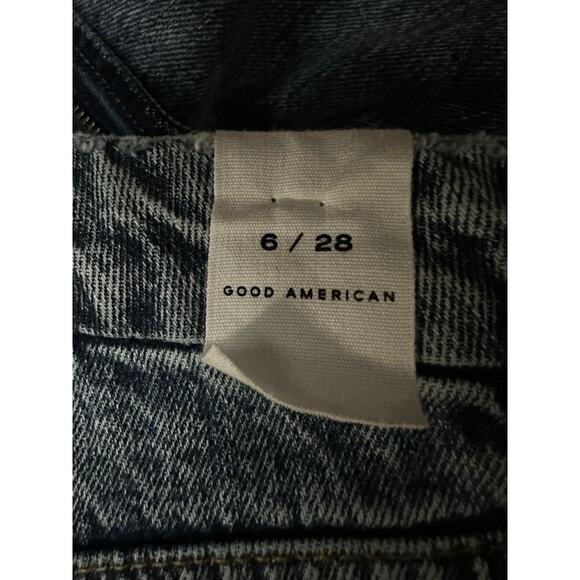 Good American Skinnyish Fit High Rise Jeans size 6/28 - Picture 9 of 10